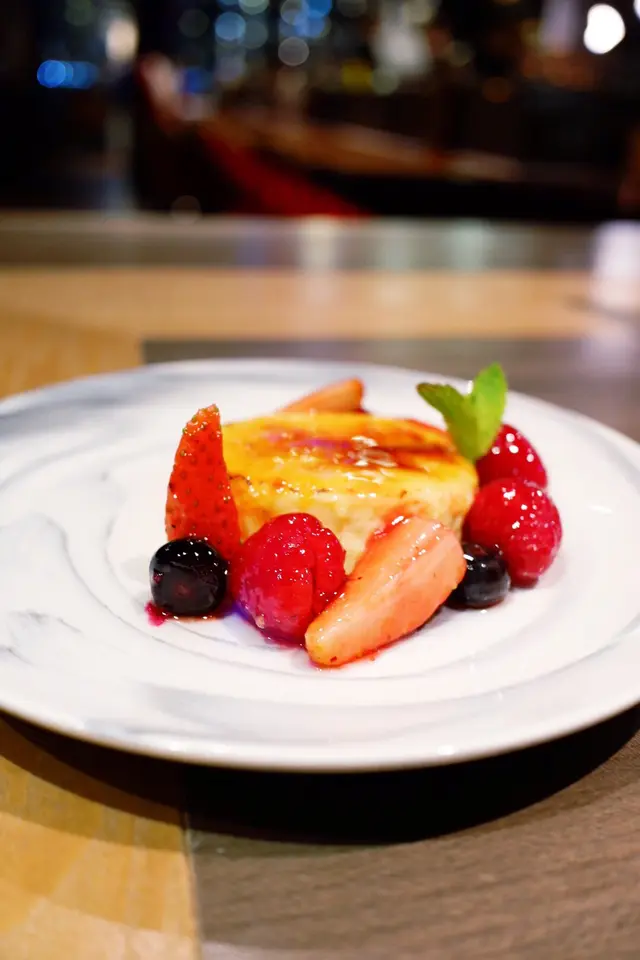 火焰橙酒法式焦糖燉蛋