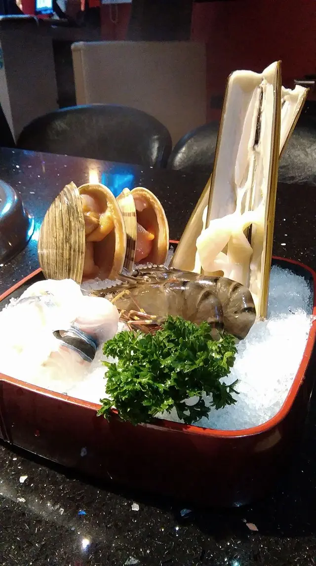 海蝦+聖子+鱔片+大蜆