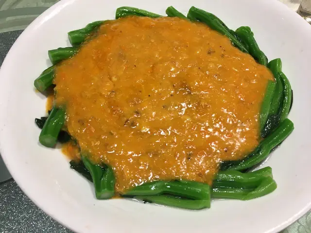 蟹粉豆腐扒菜心