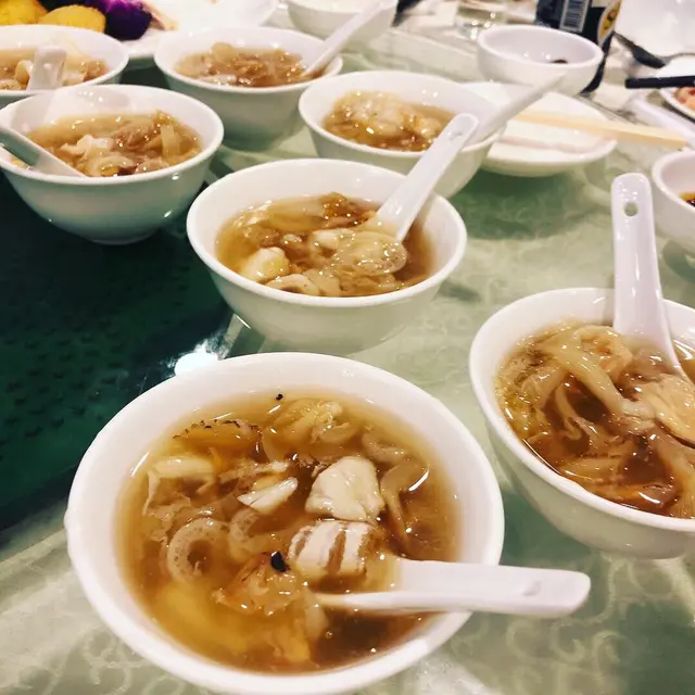 紅燒竹笙蟹肉翅