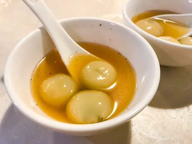 薑茶湯圓