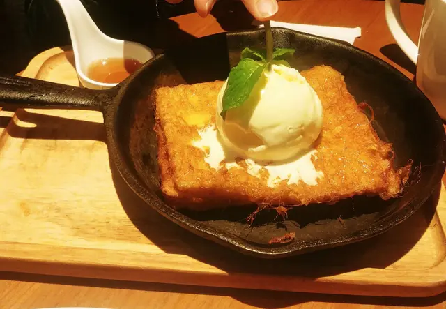 法式西多士伴雪糕