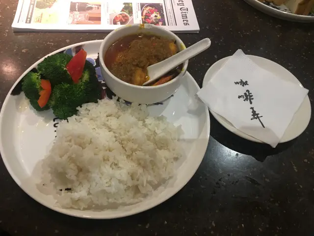 緬甸咖哩鳳尾蝦飯