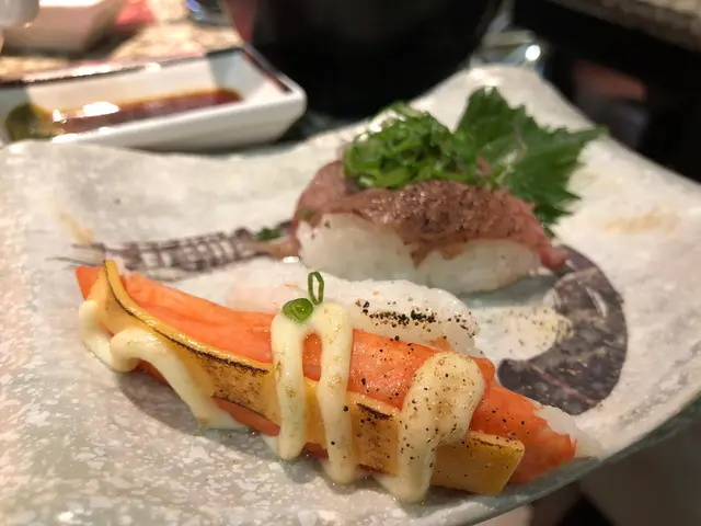 火炙芝士蟹棒壽司