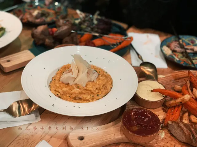 南瓜帶子意大利飯