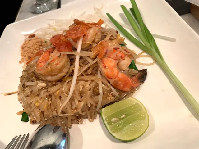 鮮蝦抄金邊粉