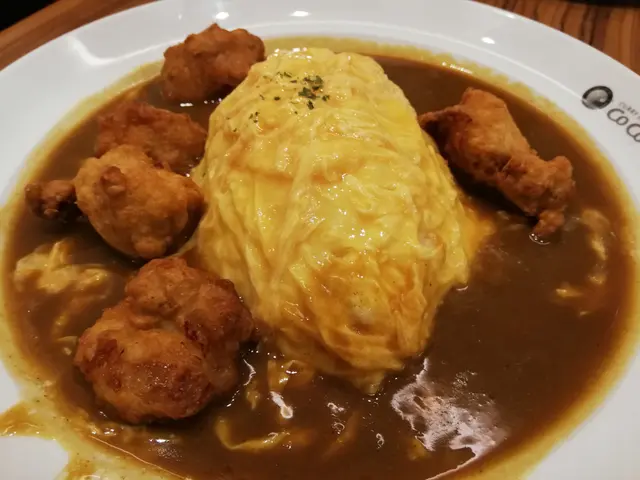 炸雞球庵列咖哩飯