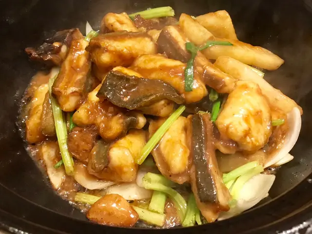 蒜子生扣珠江花錦鱔王