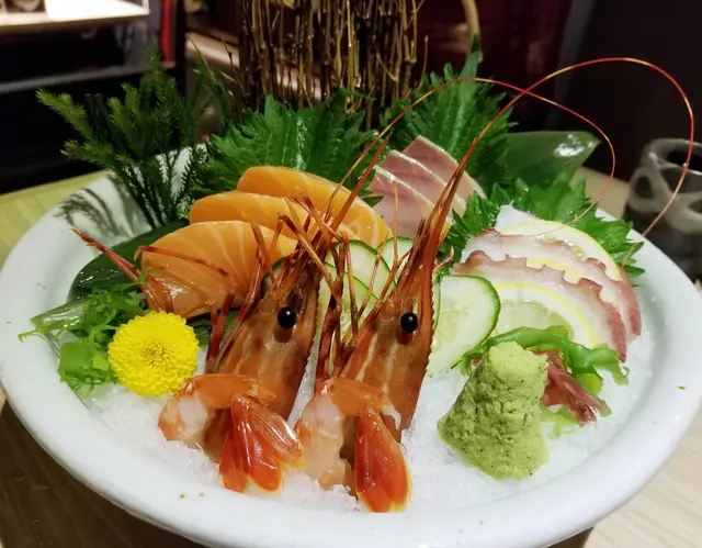 牡丹蝦刺身盛合