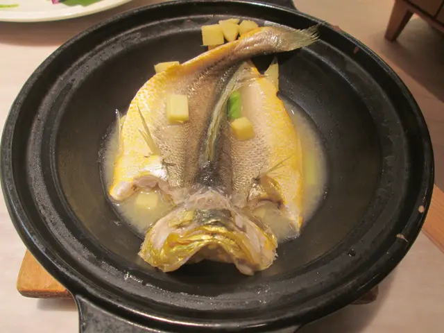 魚頭昂起，好生猛咁！