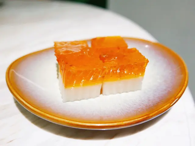 桃膠杞子桂花糕