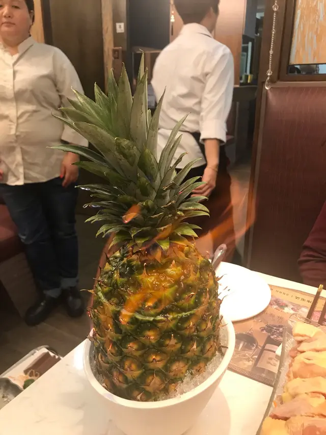 每一口都充滿着菠蘿的香味