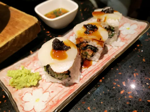黑松露鵝肝帆立貝卷($65/3卷)