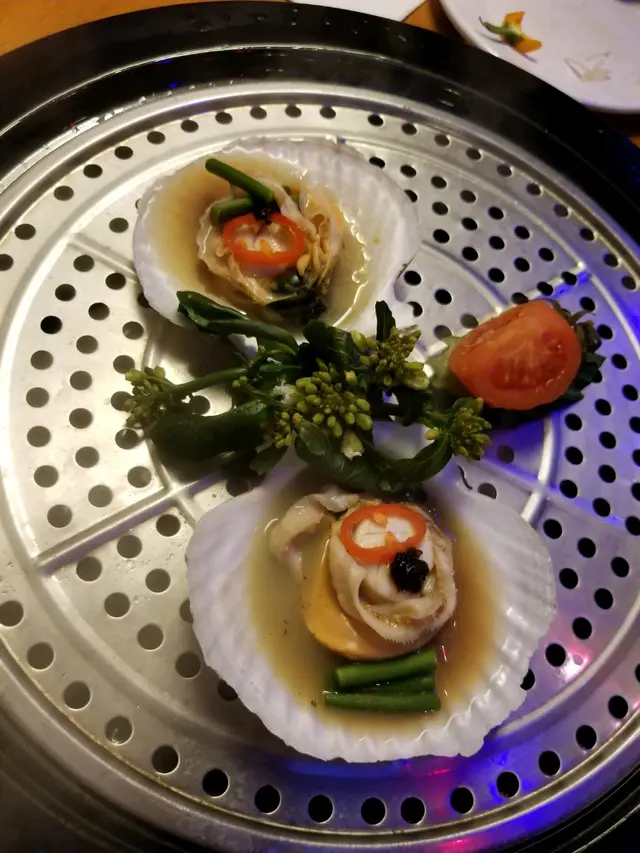 蒸有機濕豆豉北海道扇貝