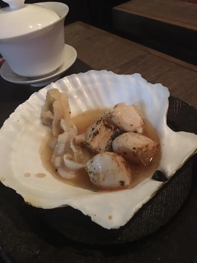 北海道黑松露帆立貝