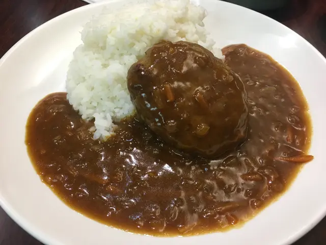 和風自家制咖哩漢堡扒飯
