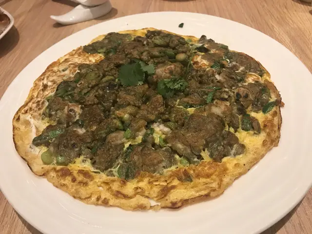 頭水紫菜海蠣煎蛋