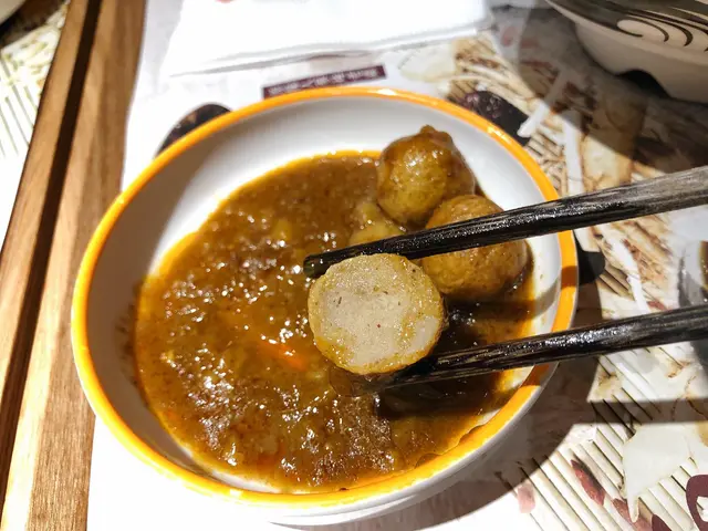 咖哩陳皮魚蛋