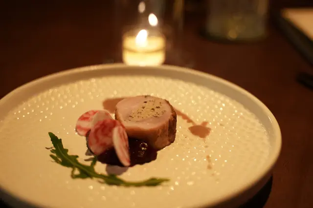 Nagasaki Chicken Roulade with Beetroot Salad