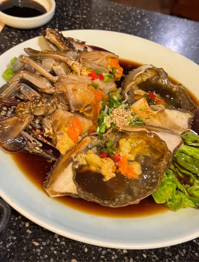 #foodie #蟹油蟹 #韓國菜