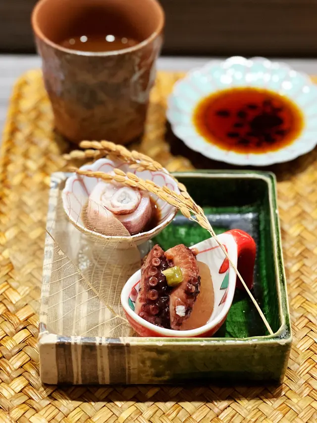 子持魷魚 & 慢煮八爪魚