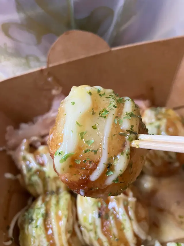 蜜糖芥末章魚燒