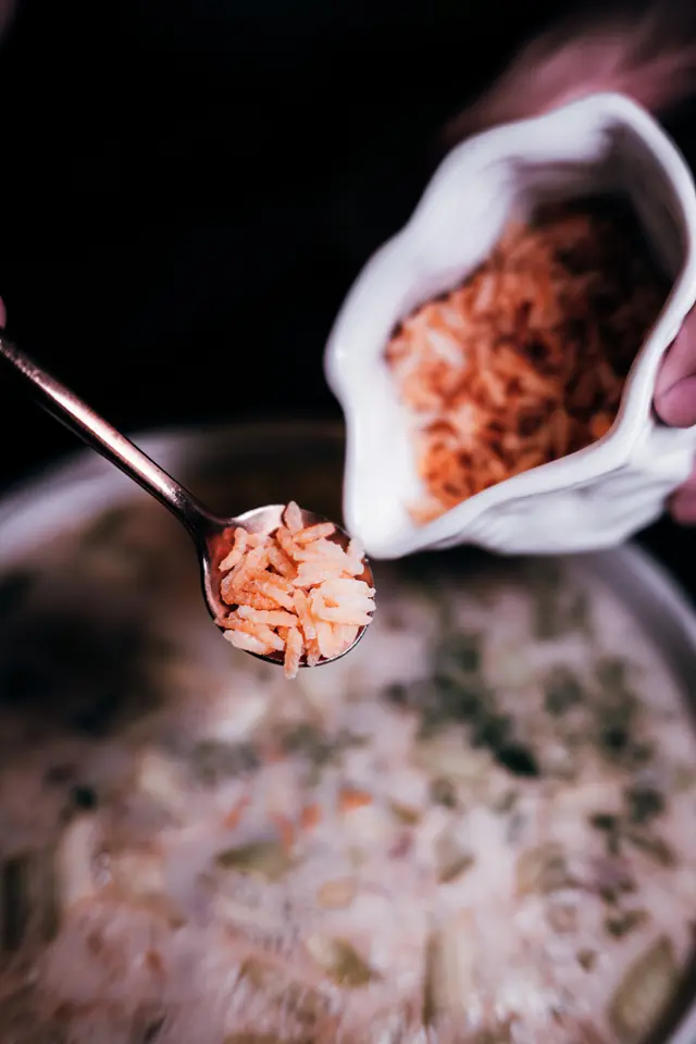 皇帝蟹脆米泡飯