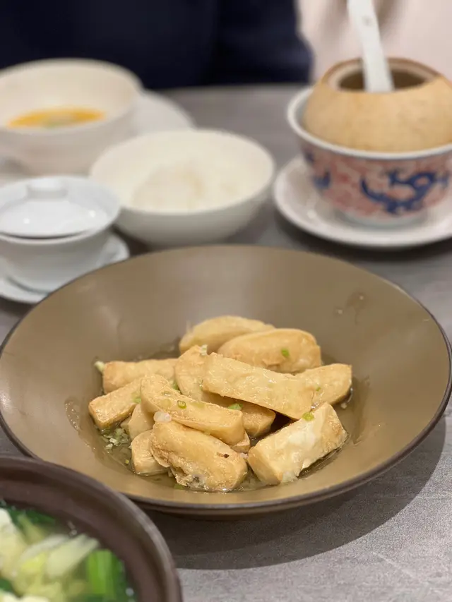 雞汁普寧炸豆乾