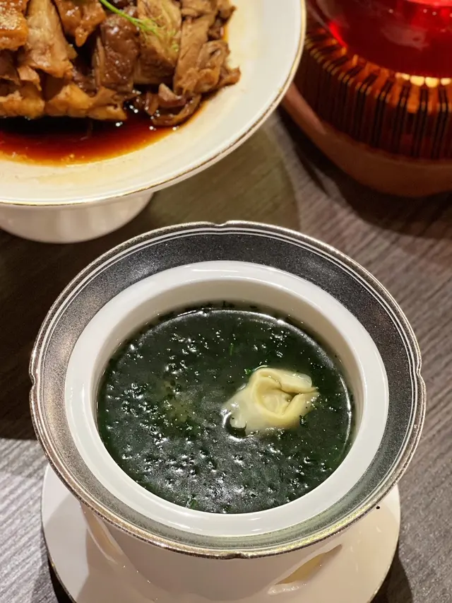 菠菜蟹肉羹
