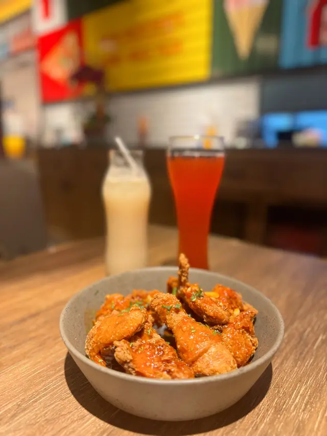 蒜香甜辣秘製炸雞