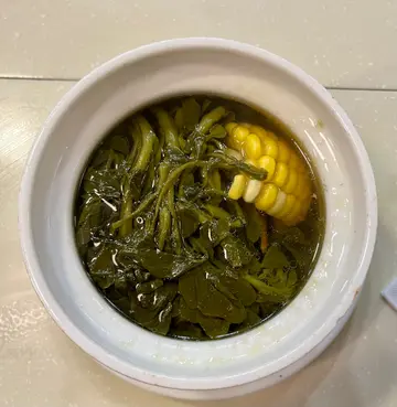 西洋菜陈肾排骨炖汤