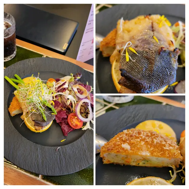 銀鱈魚西京燒伴野菜