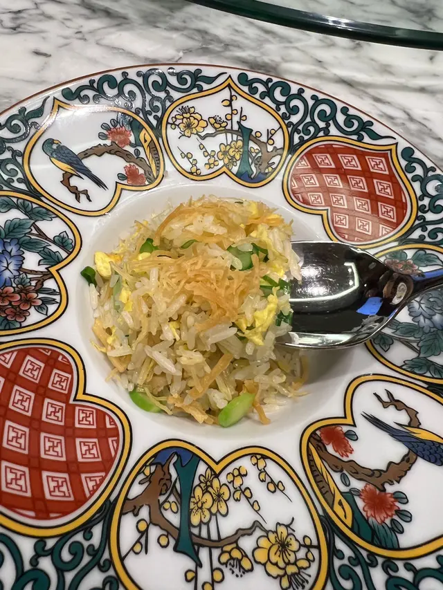 瑤柱翡翠炒絲苗