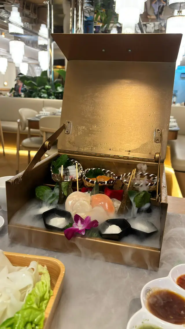 寶藏海鮮手工金盒