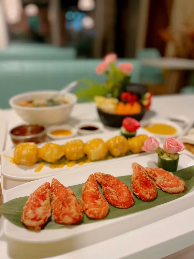 日式芥辣蝴蝶蝦(蜂蜜)