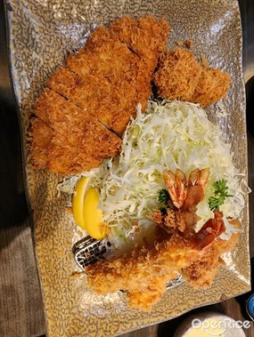 特選吉列盛合 - 沙田的丼吉日式吉列豬排專門店
