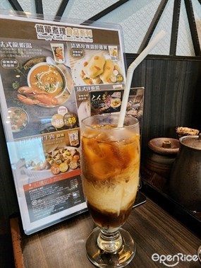 凍咖啡 - 沙田的丼吉日式吉列豬排專門店