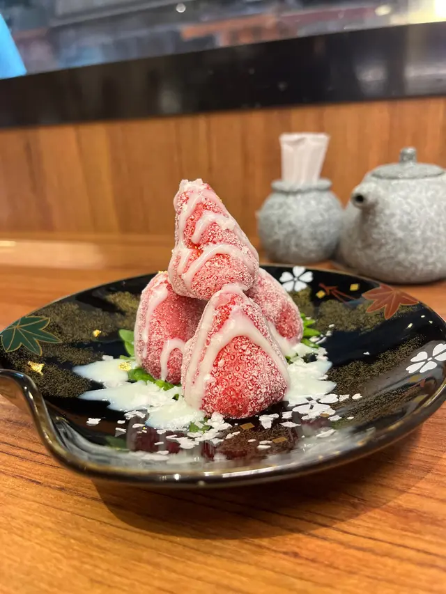 煉奶士多啤梨雪葩