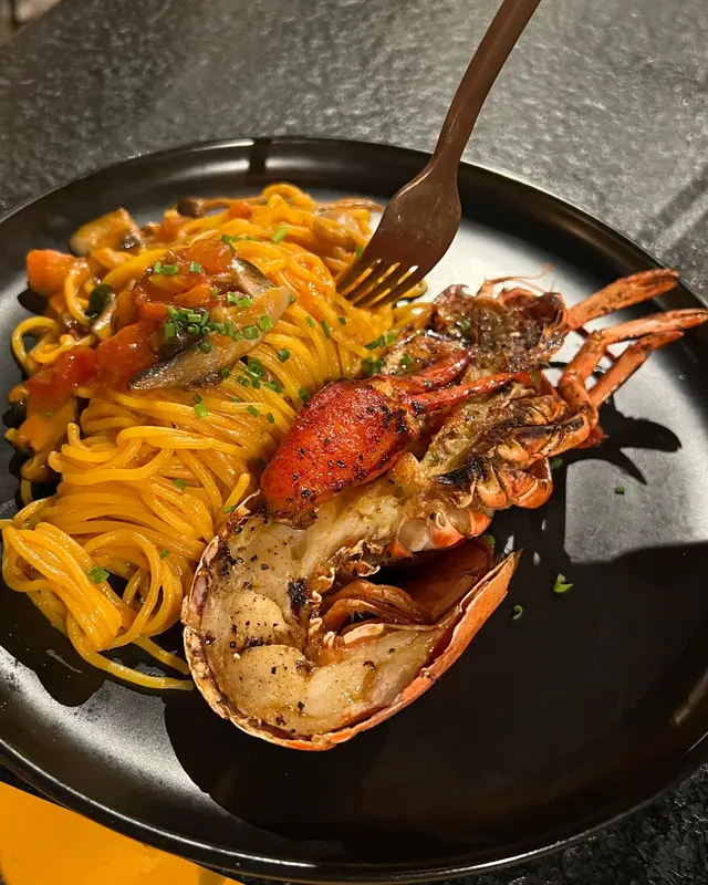 新鮮波士頓龍蝦意粉