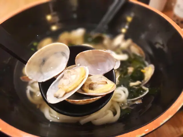 日式清酒蜆烏龍麵