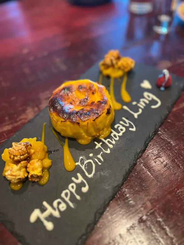 香濃粟米巴斯克芝士蛋糕