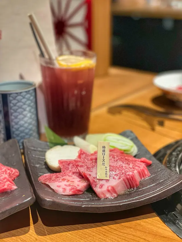 和牛里肌肉定食
