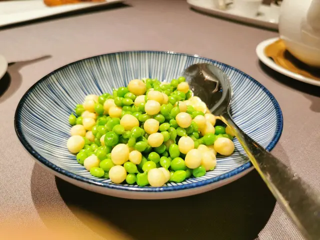 雞頭米拌小蜜豆