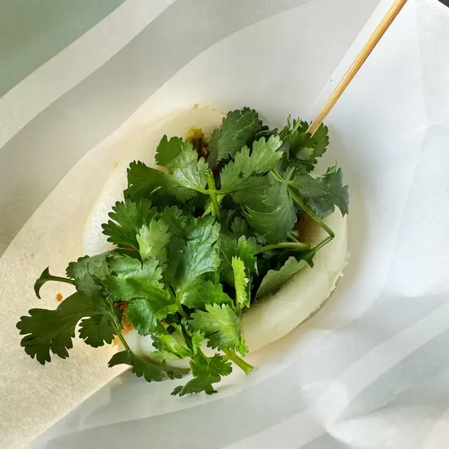 傳統刈包加柚子醬