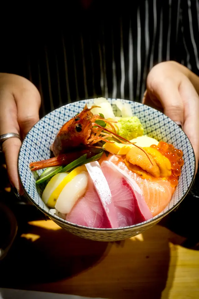 極上北海道魚生丼御膳