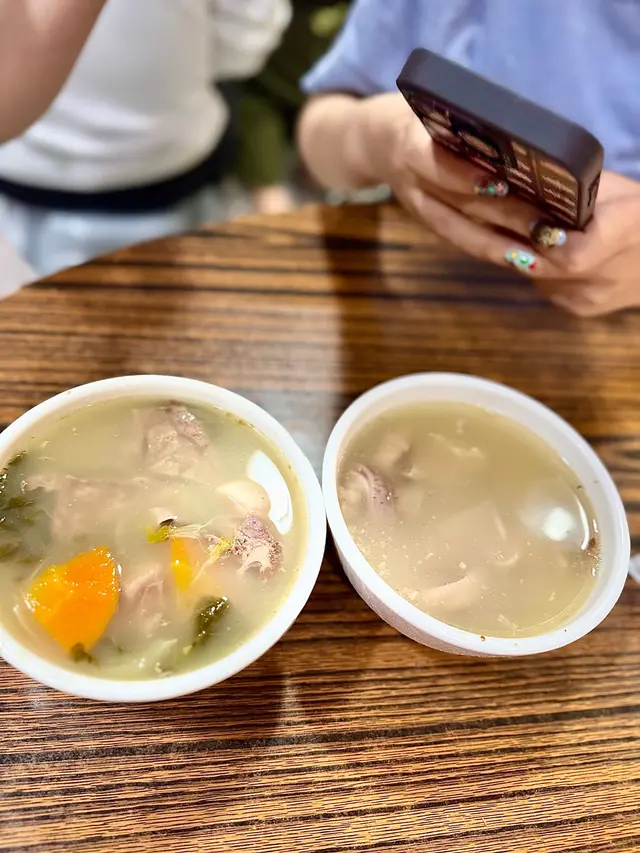 菜乾豬肺湯