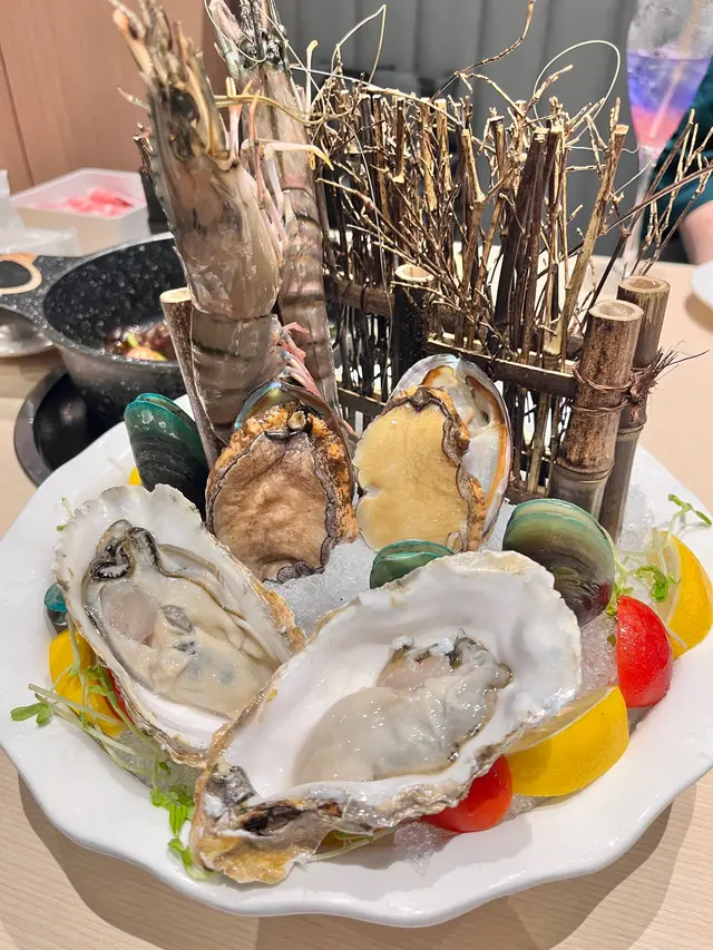 大鮑魚,大虎蝦令人眼前一亮!