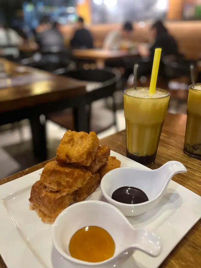 朱古力蛋白西多士