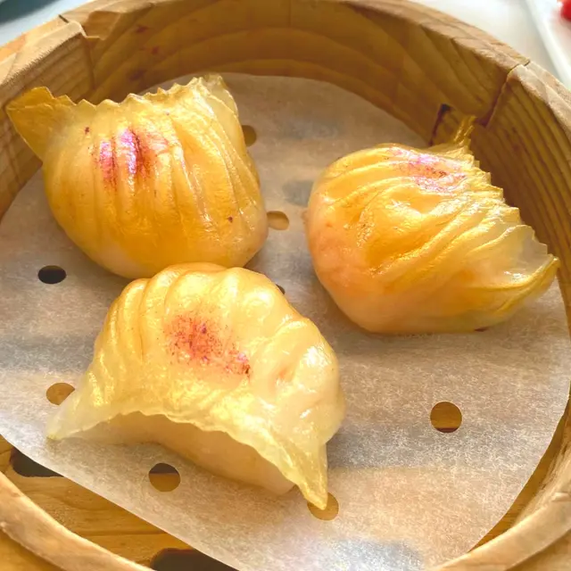 玫瑰金蝦餃 - $78