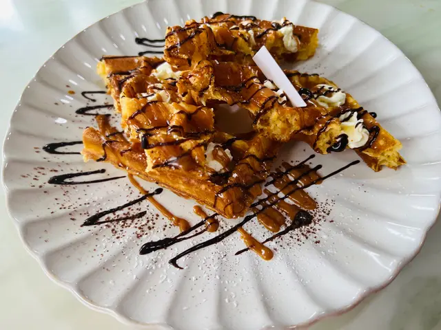 招牌咸牛油焦糖窩夫